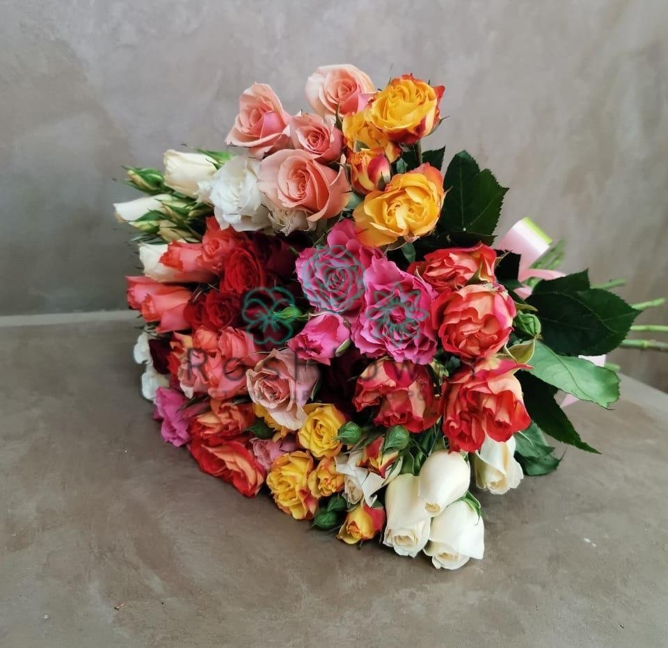 Букет цветов из: Розы в Городище