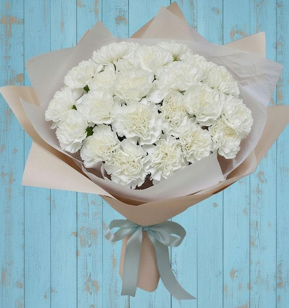 Букет цветов из: Гвоздики в Городище