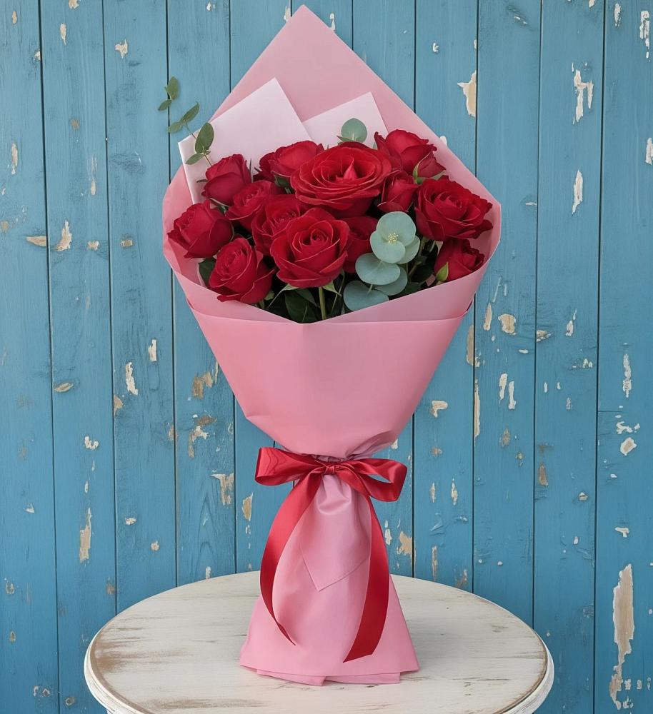 Букет цветов из: Розы в Городище