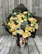 Букет цветов из:  Розы и Лизиантусы #REPLACE_PRED# Городище