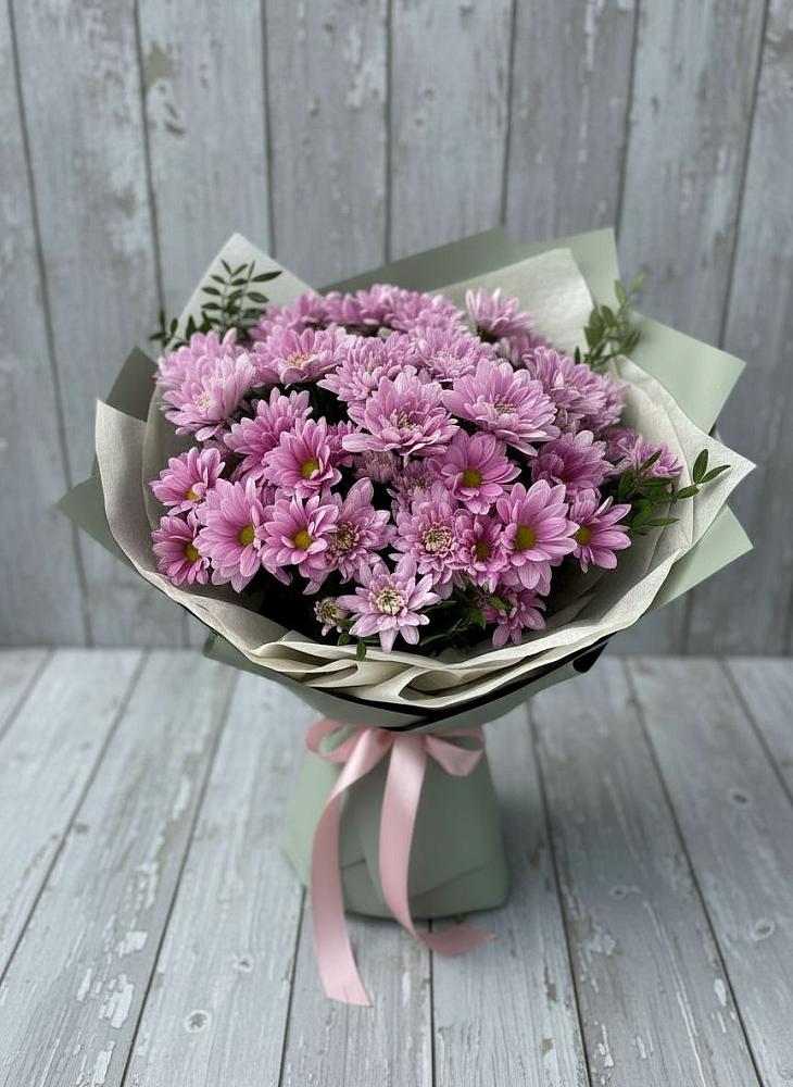 Букет цветов из: Хризантемы в Городище