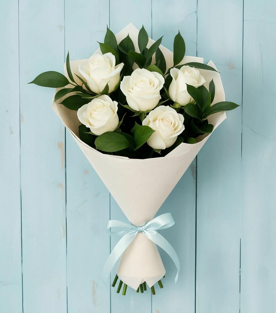 Букет цветов из: Розы в Городище