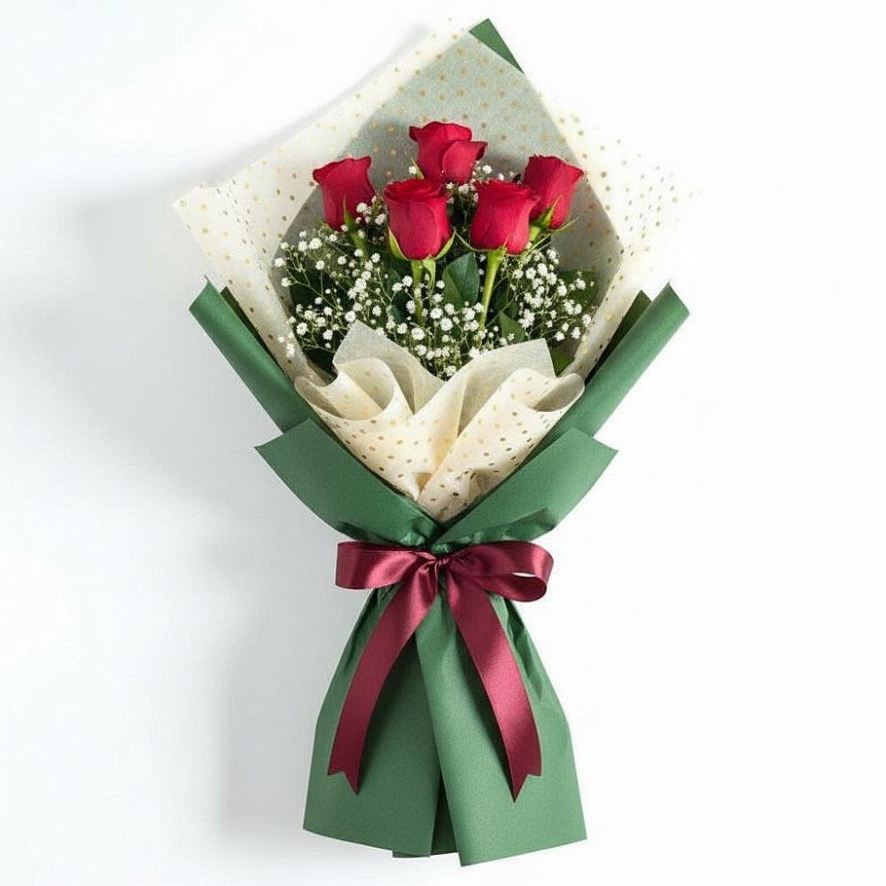 Букет цветов из: Розы в Городище