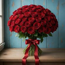 Букет Красные розы Блэк Меджик в Городище