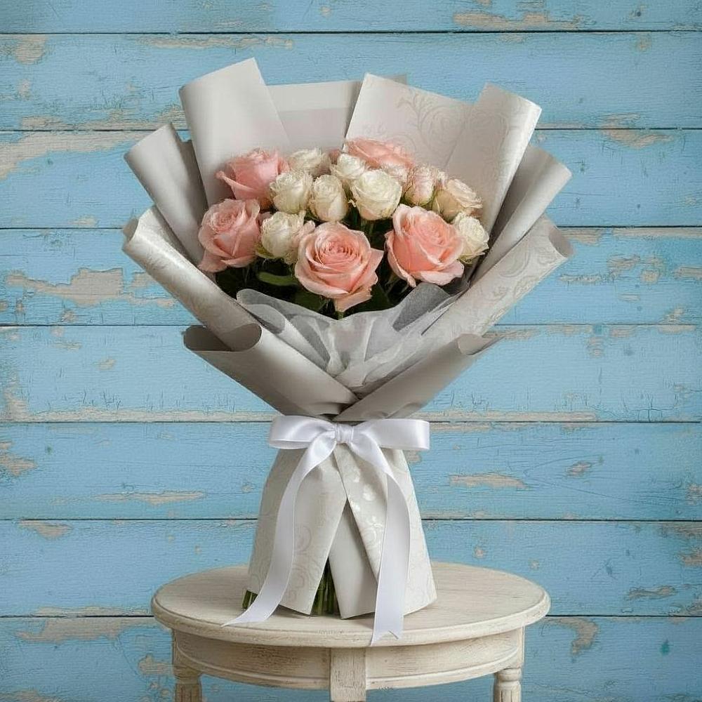 Букет цветов из: Розы в Городище