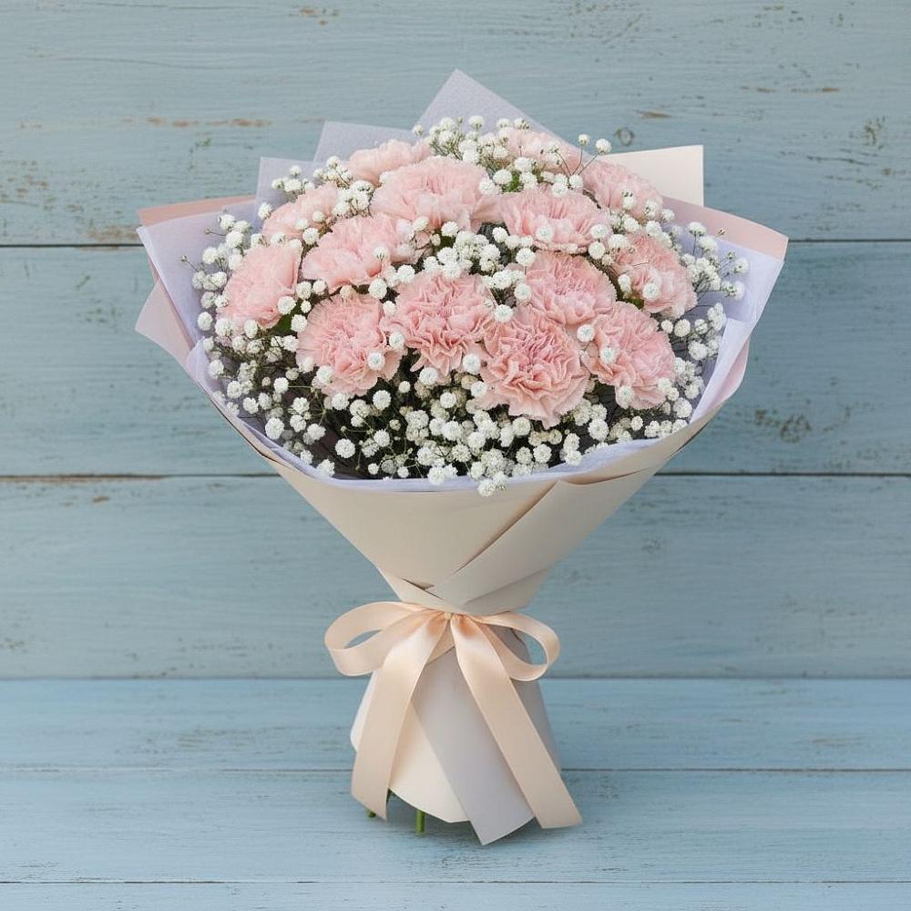 Букет цветов из: Гвоздики в Городище