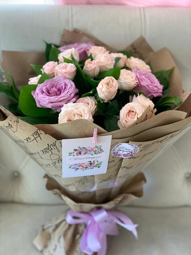 Букет цветов из: Розы в Городище