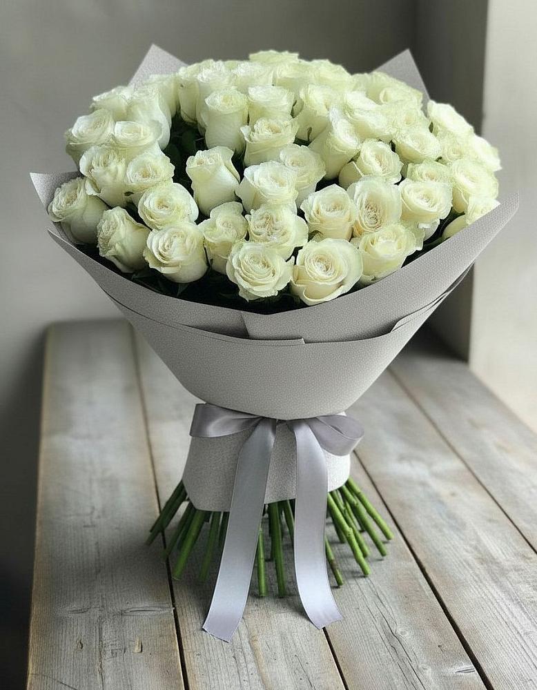Букет 35 Белых роз в Городище