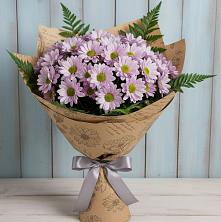 Букет цветов из:  Хризантемы в Городище