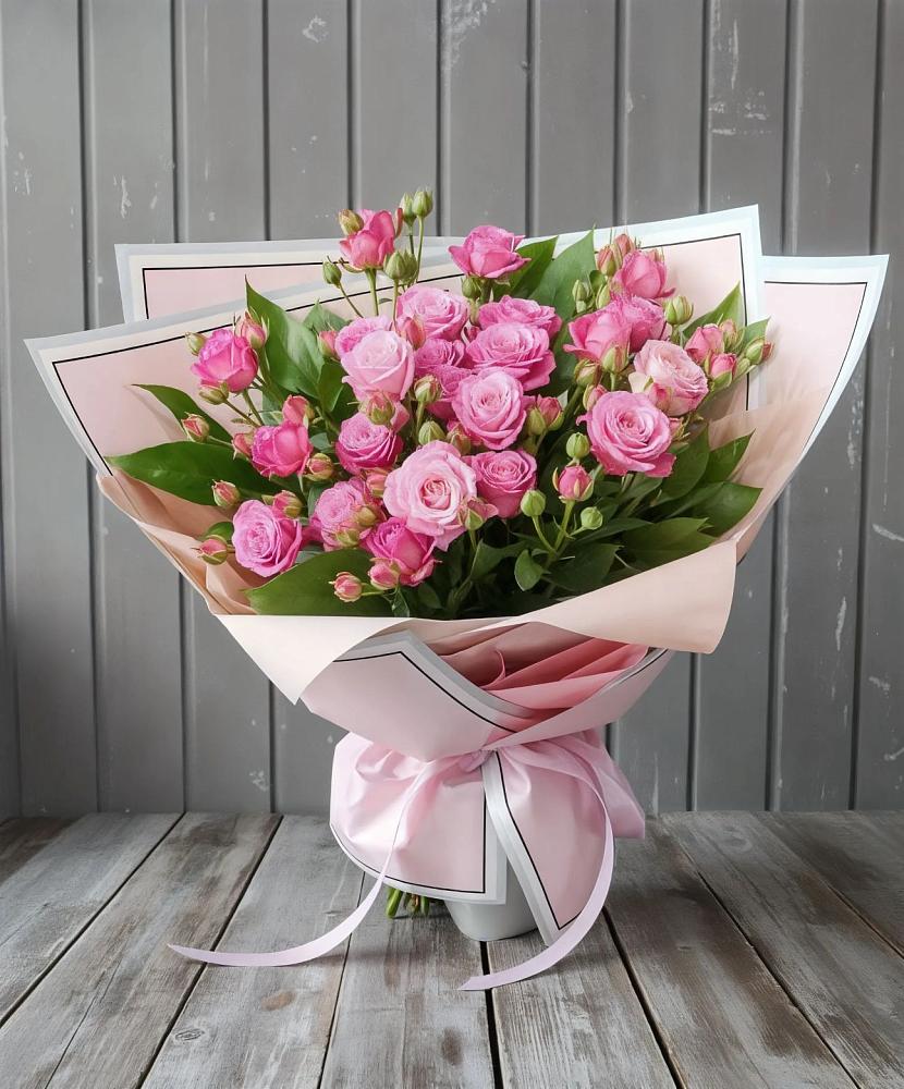 Букет Розовый кустик в Городище