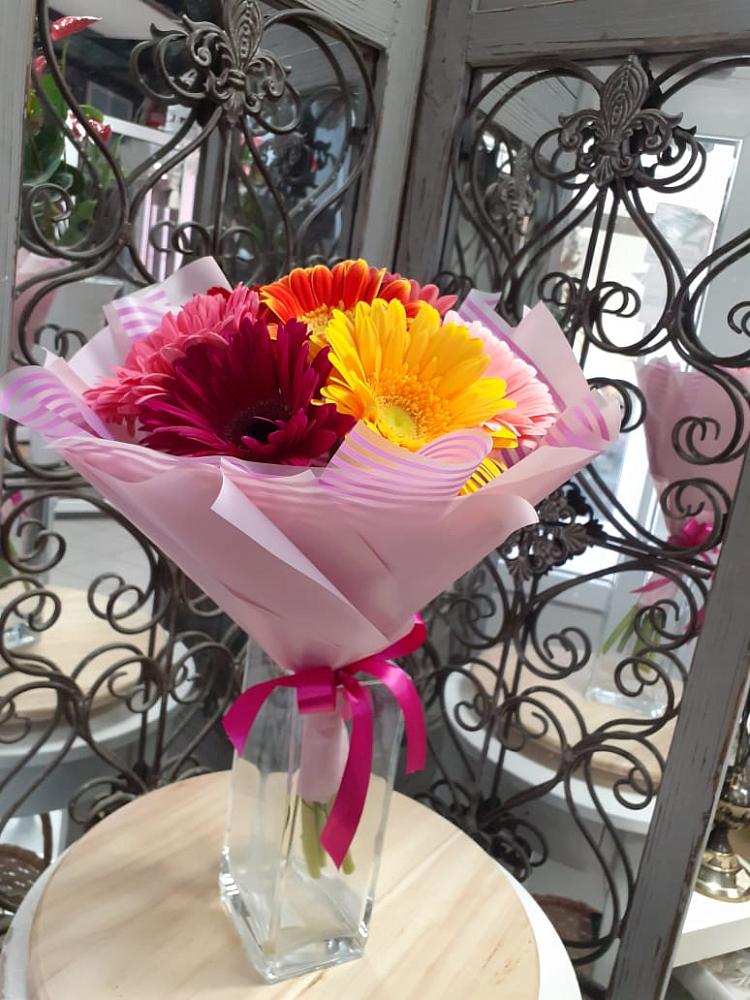 Букет цветов из: Герберы в Городище