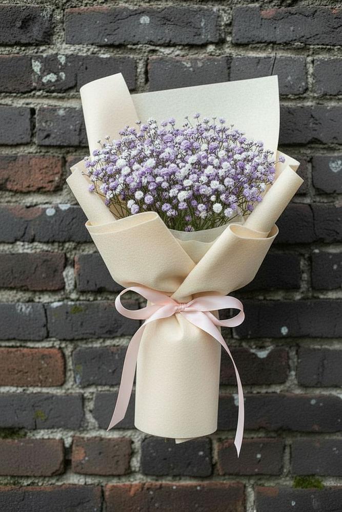 Букет цветов из: Гипсофила в Городище