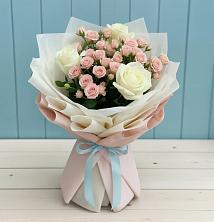 Букет цветов из:  Розы в Городище
