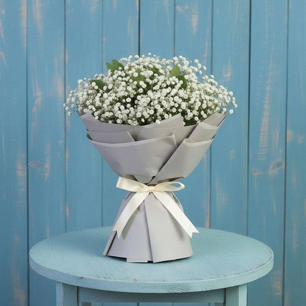 Букет цветов из: Гипсофила в Городище