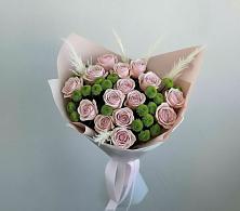 Букет цветов из:  Розы и Хризантемы в Городище