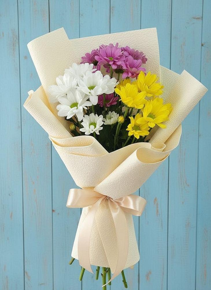 Букет цветов из: Хризантемы в Городище