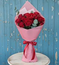 Букет цветов из:  Розы в Городище
