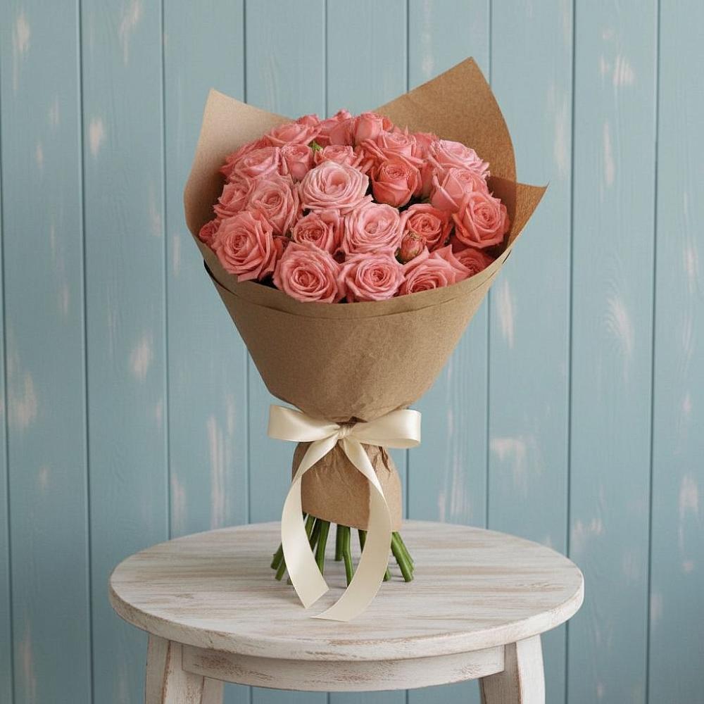 Букет цветов из: Розы в Городище