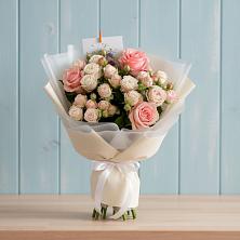 Букет цветов из:  Розы в Городище