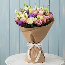 Букет цветов из:  Лизиантусы в Городище