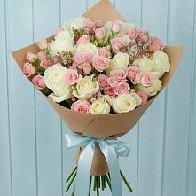 Букет цветов из:  Розы в Городище