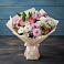 Букет цветов из: Хризантемы, Альстромерии и Розы в Городище